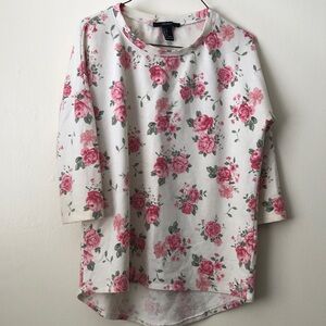 Forever21 Floral Print Women's Top size Small